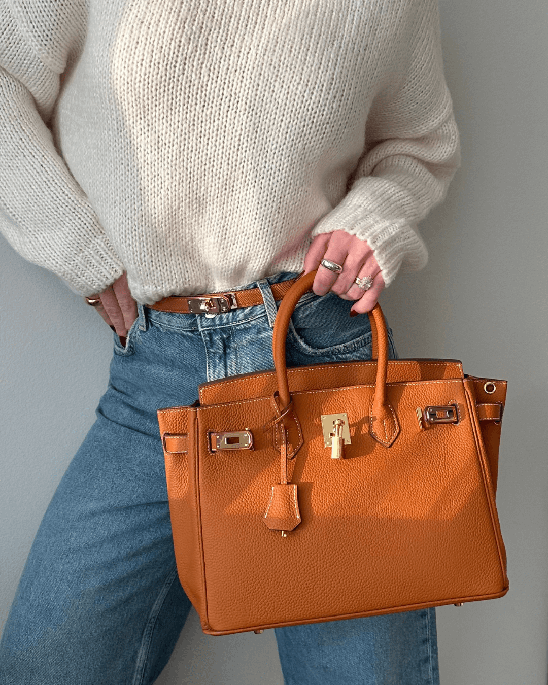 Rosea Elegant Statement Bag