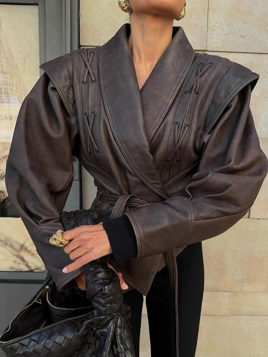 Rosea Vintage Leather Jacket