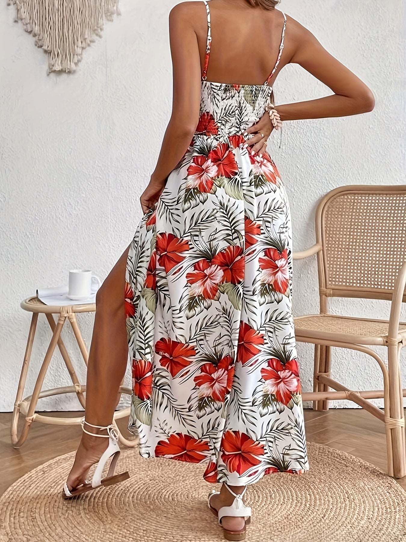 Rosea Elegant Flower Dress