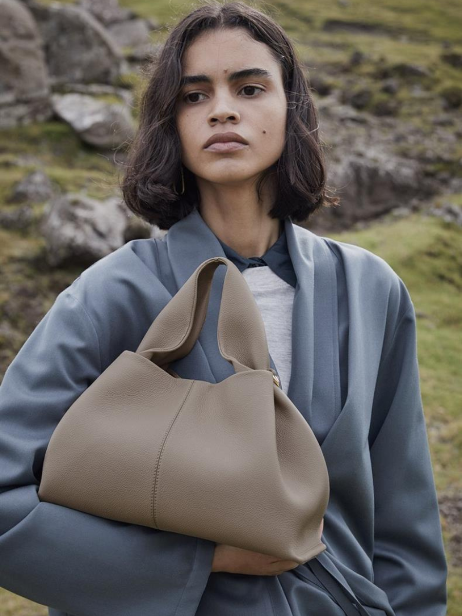 Rosea velká crossbody taška z kůže