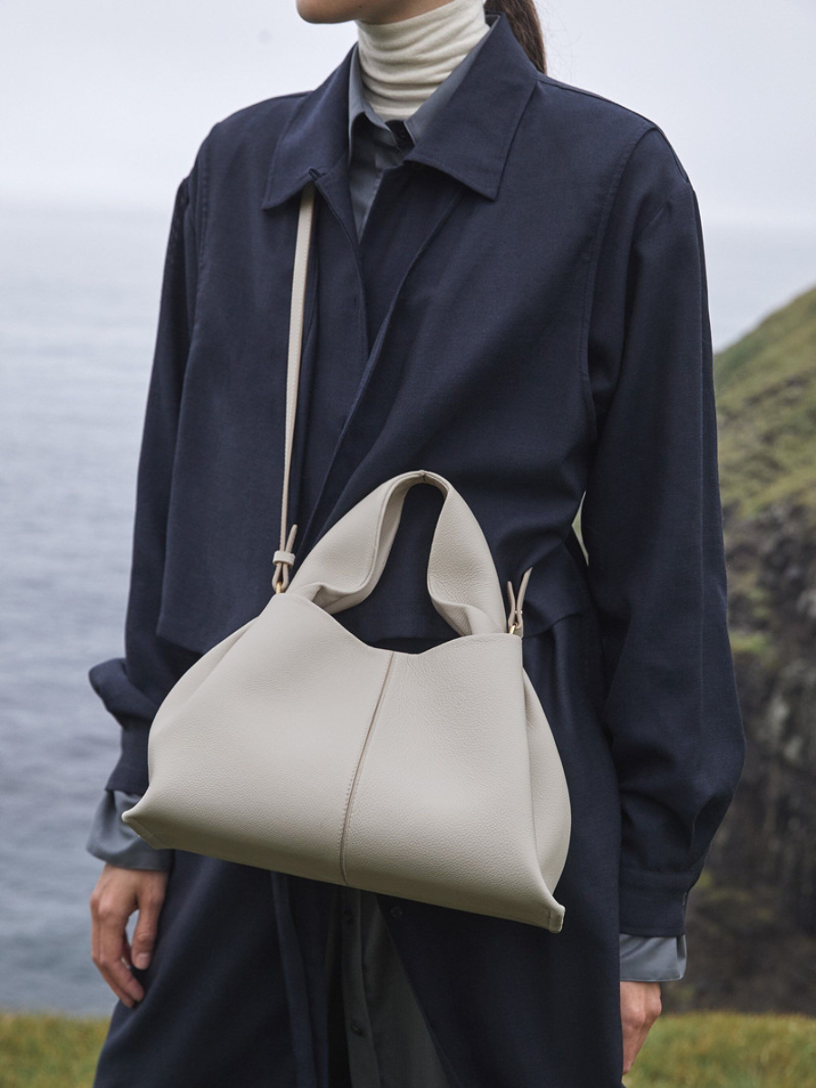 Rosea velká crossbody taška z kůže