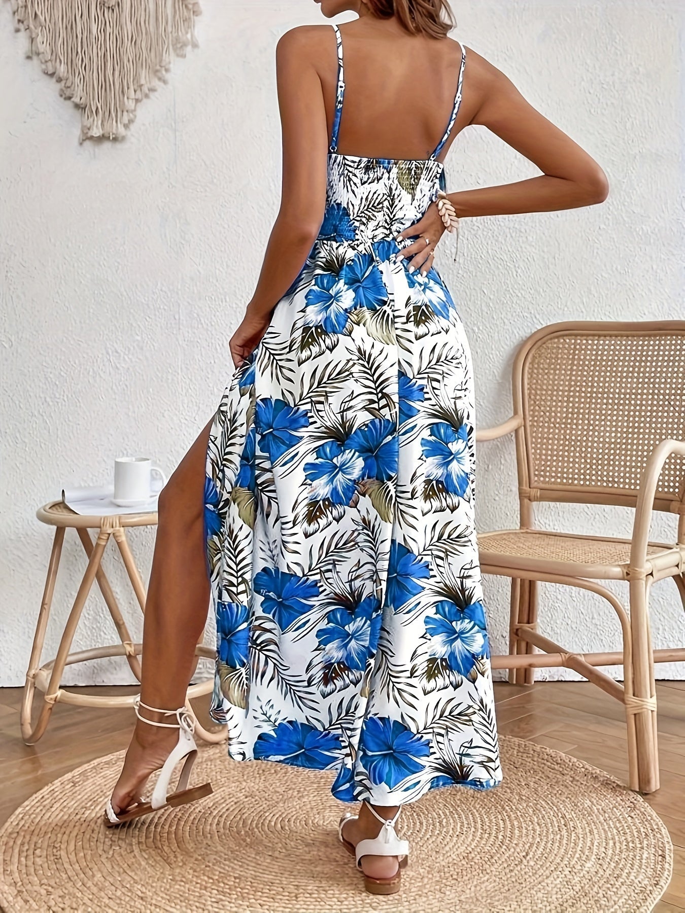 Rosea Elegant Flower Dress