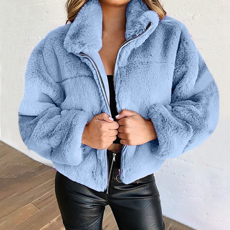 Rosea Luxe Faux Fur Jacket