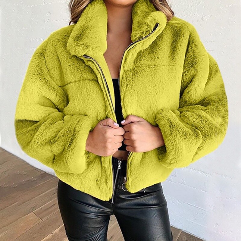 Rosea Luxe Faux Fur Jacket
