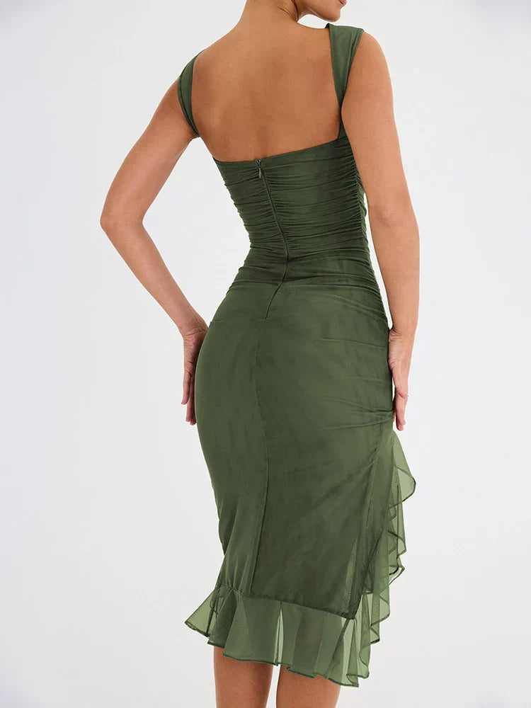 Rosea Midi Robe Dress