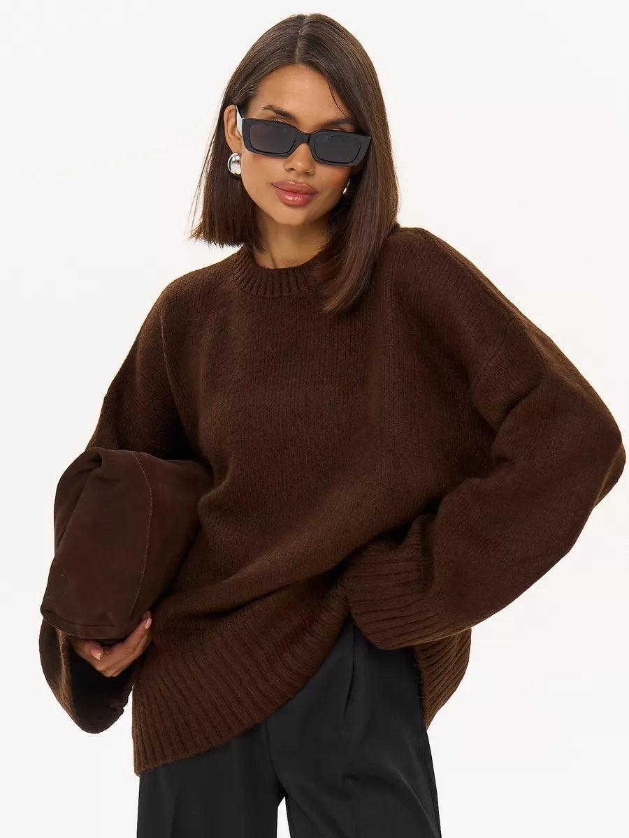 Rosea Oversize pletený domácí svetr