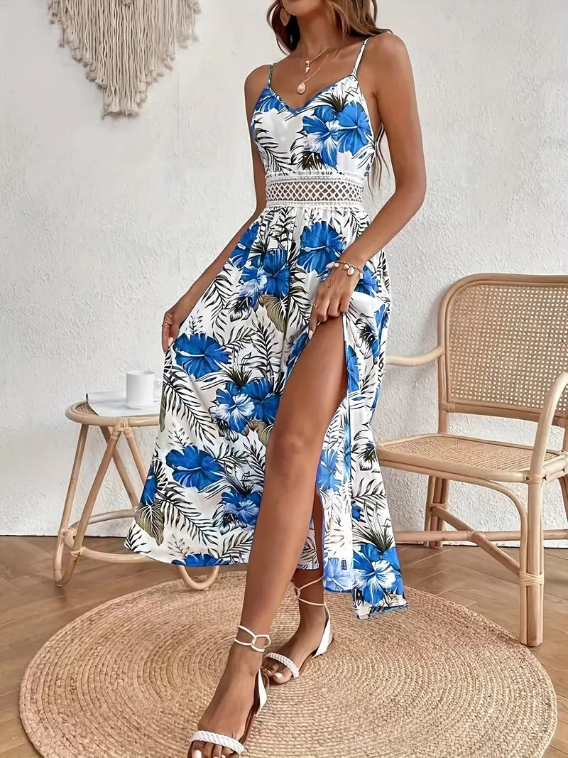 Rosea Elegant Flower Dress