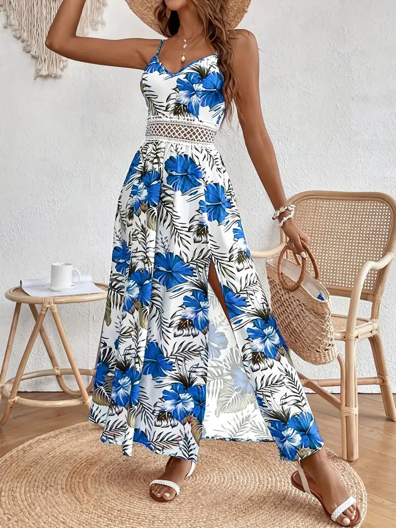 Rosea Elegant Flower Dress