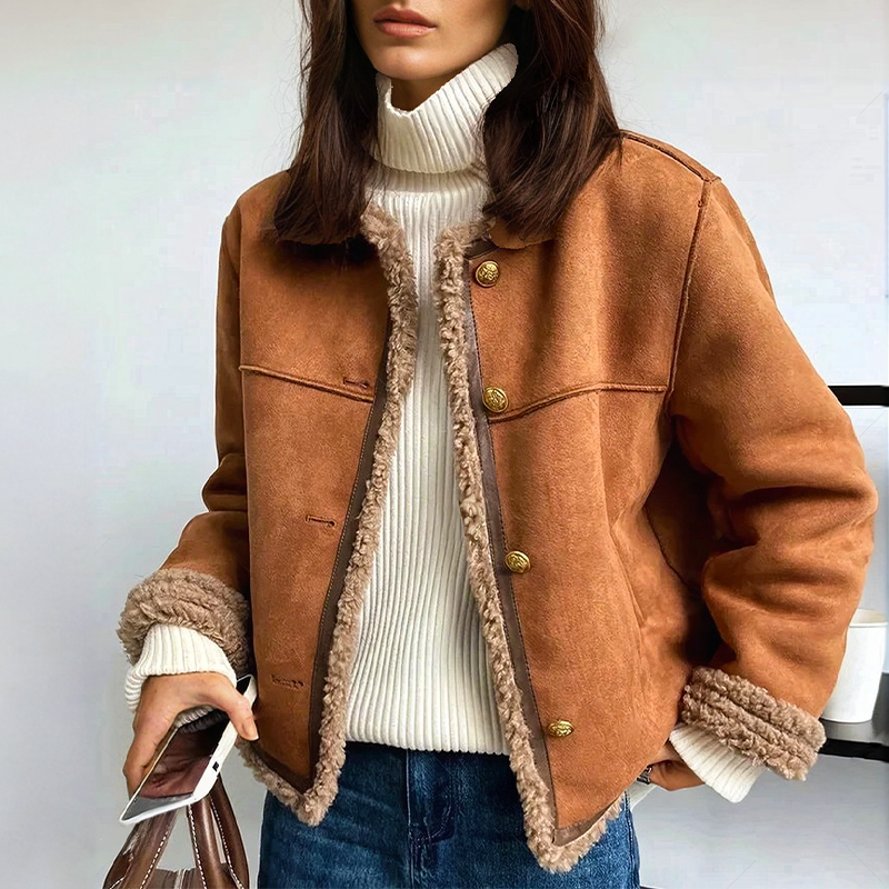 Rosea Cozy Fleece Coat