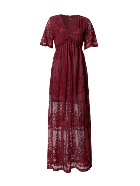 Rosea Elegantní Boho Šaty