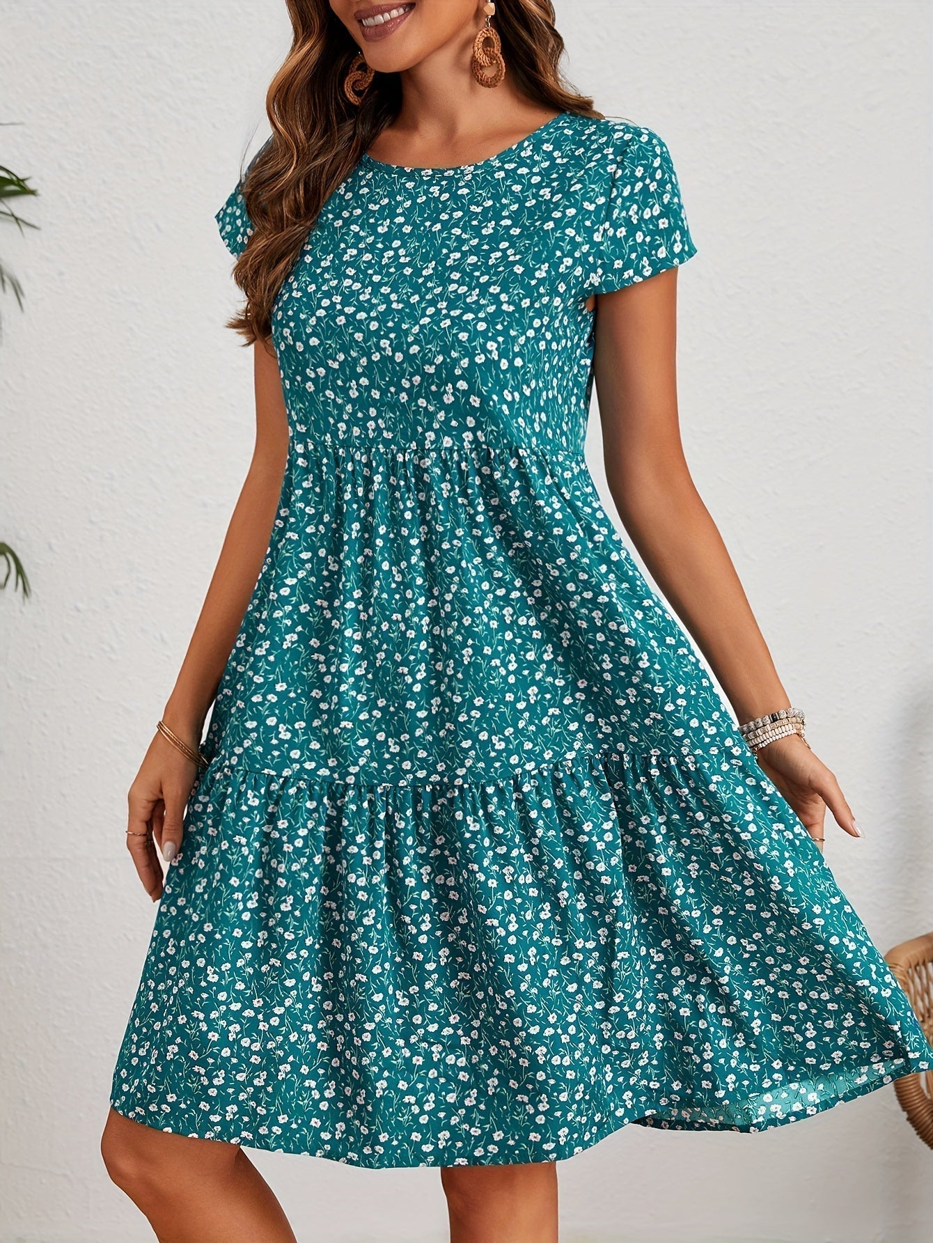 Rosea Vintage květinové šaty