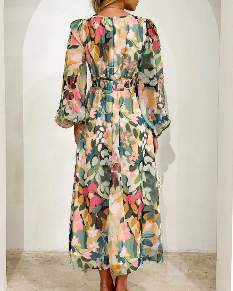 Rosea Boho Maxi šaty