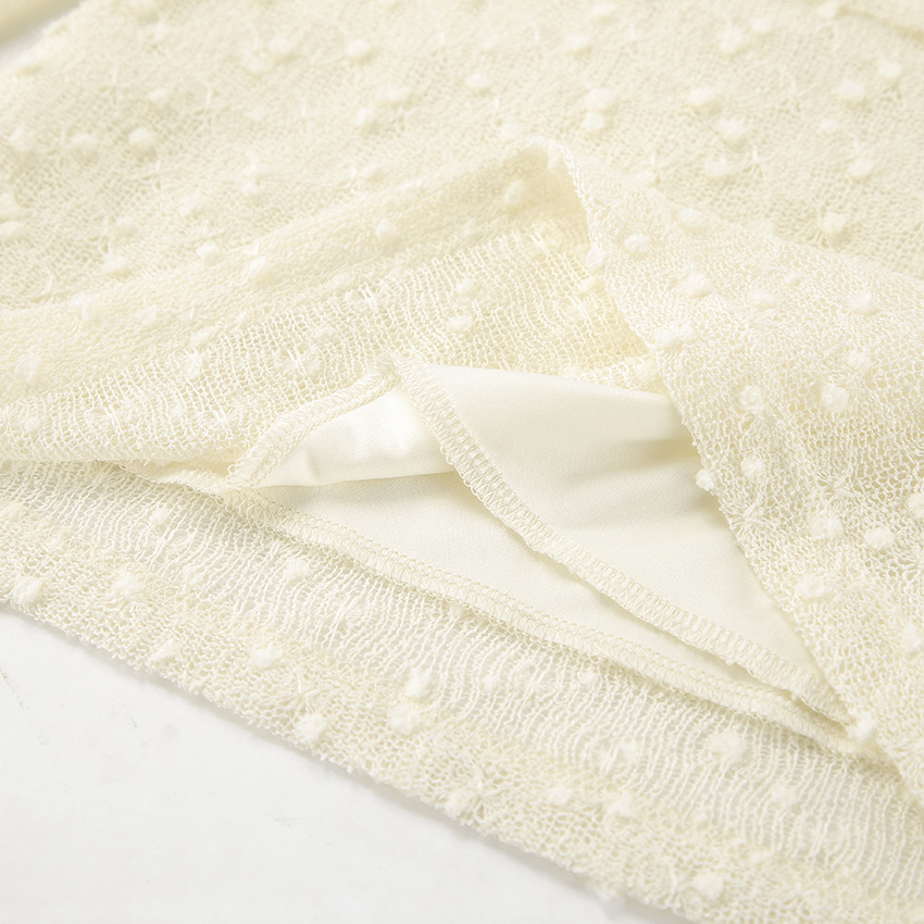 Rosea Beige Off-Shoulder Top