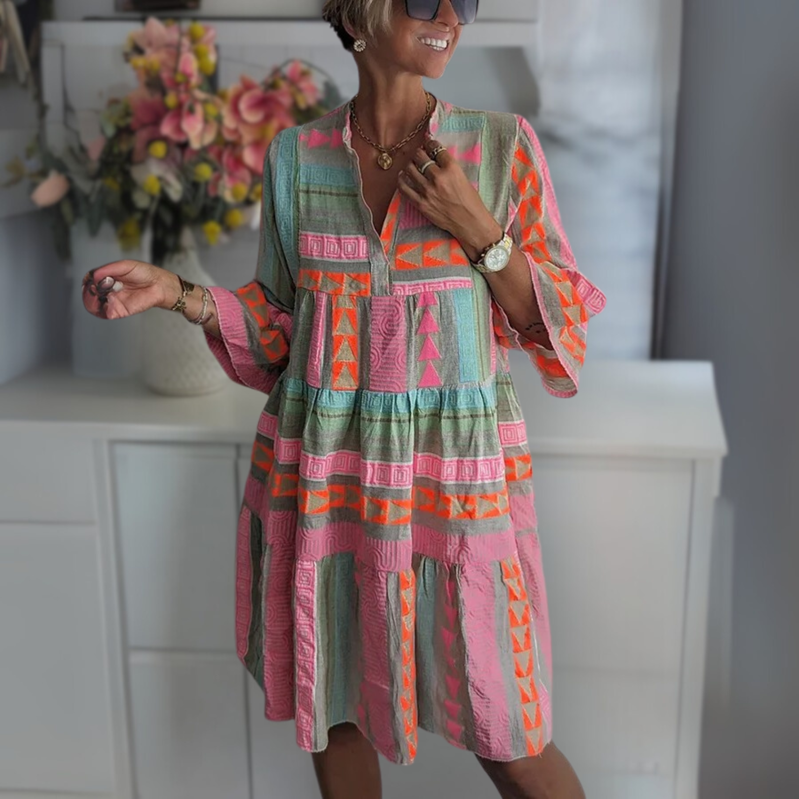 Rosea Šaty bez námahy Chic