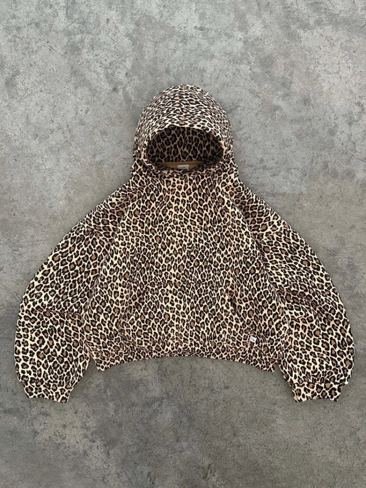 Mikina Rosea Leopard