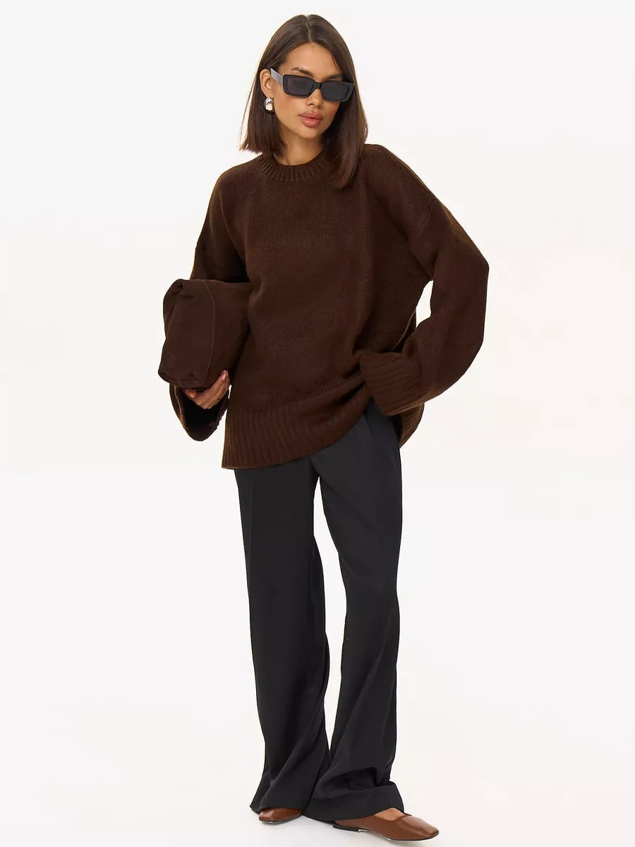 Rosea Oversize pletený domácí svetr