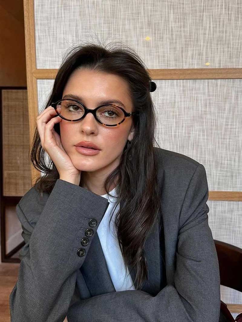 Rosea Clarissa oválné sluneční brýle