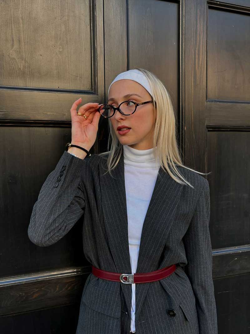 Rosea Clarissa oválné sluneční brýle