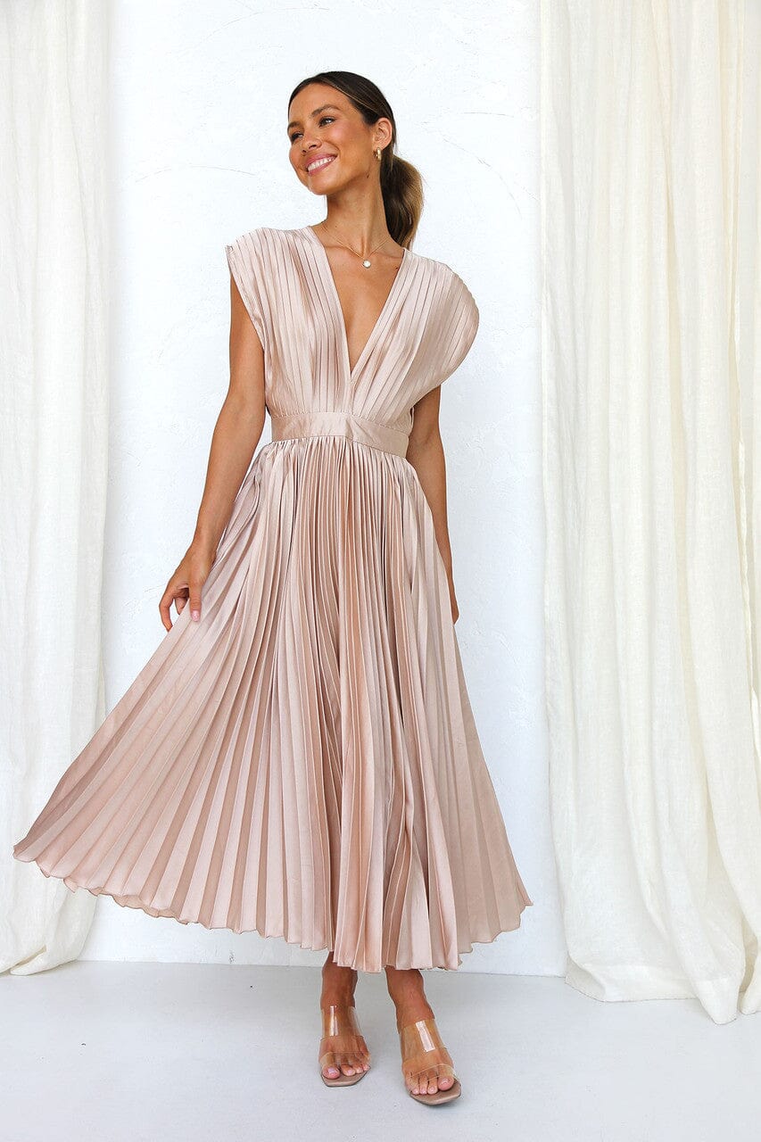 Elegantní midi šaty Rosea