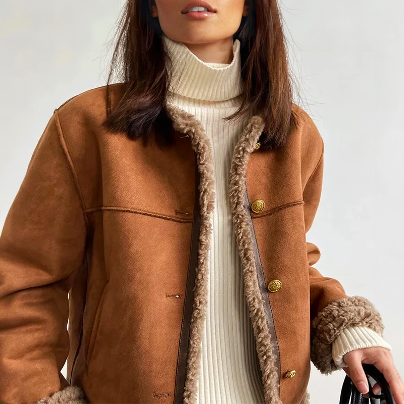 Rosea Cozy Fleece Coat