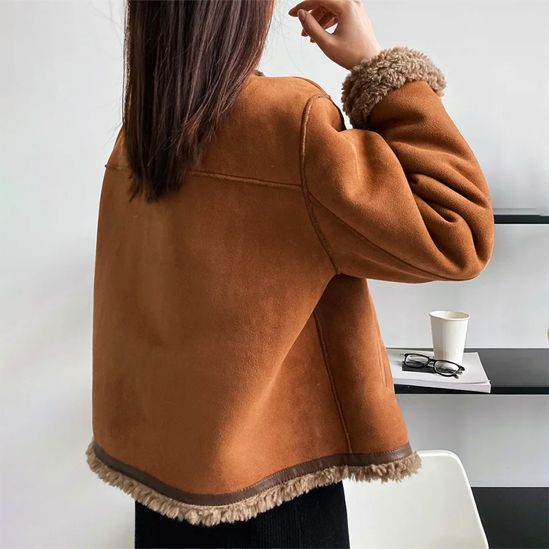 Rosea Cozy Fleece Coat