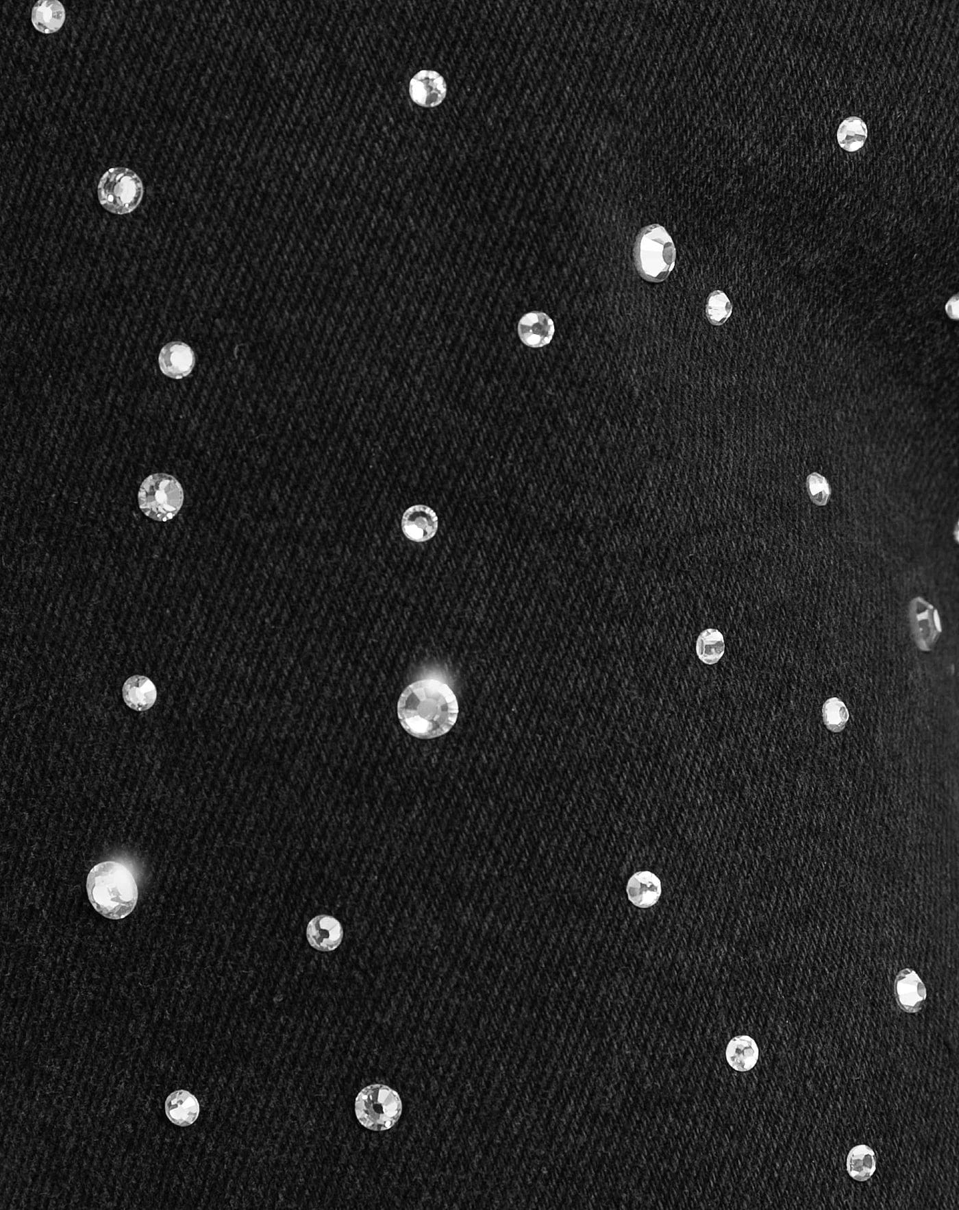 Džínsy Rosea Glitter Denim